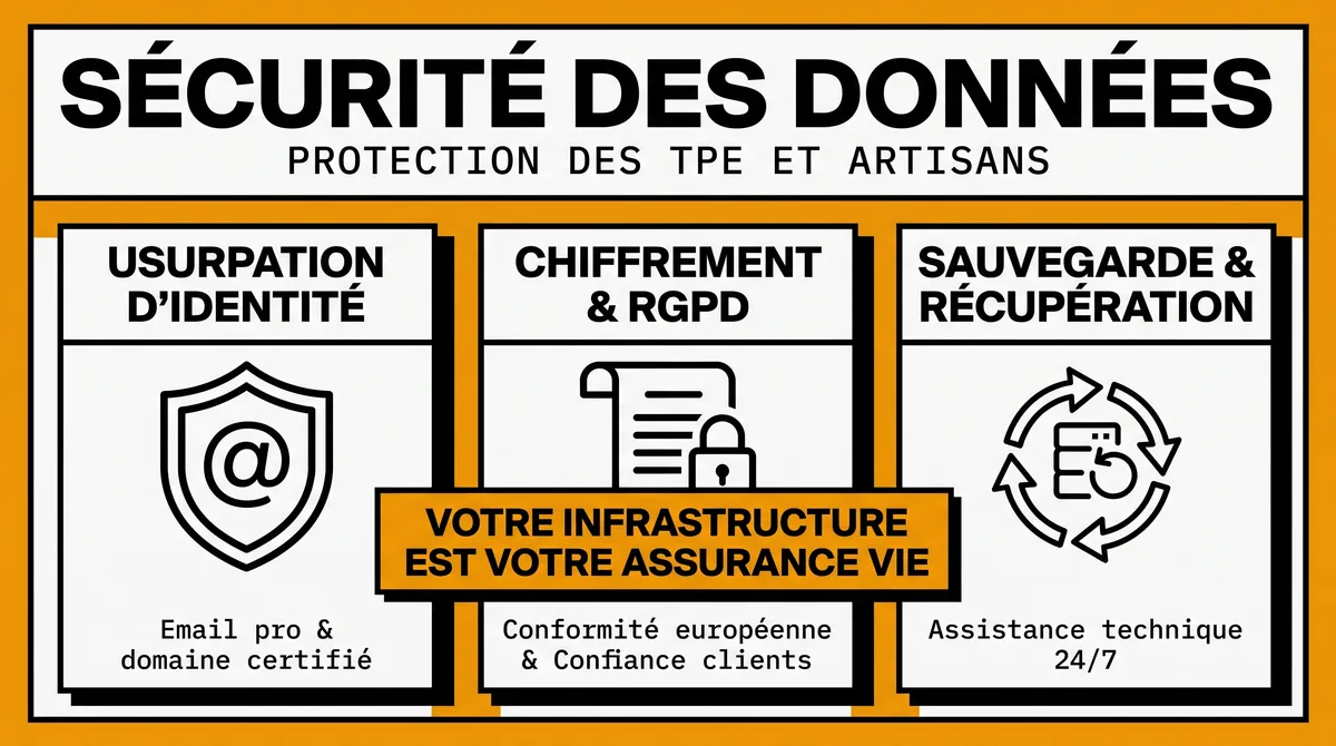 Infographie : Sécurité des données et lutte contre la cybercriminalité