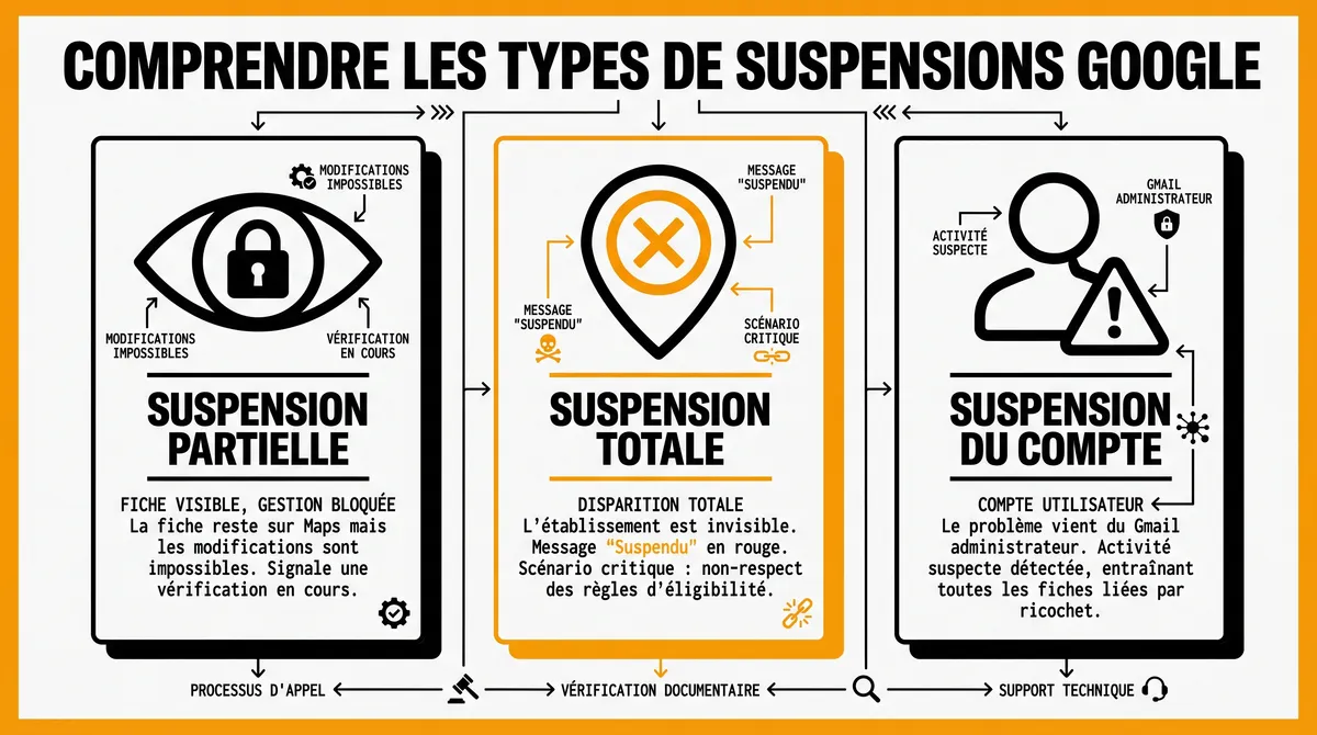 Infographie : Comprendre les types de suspensions