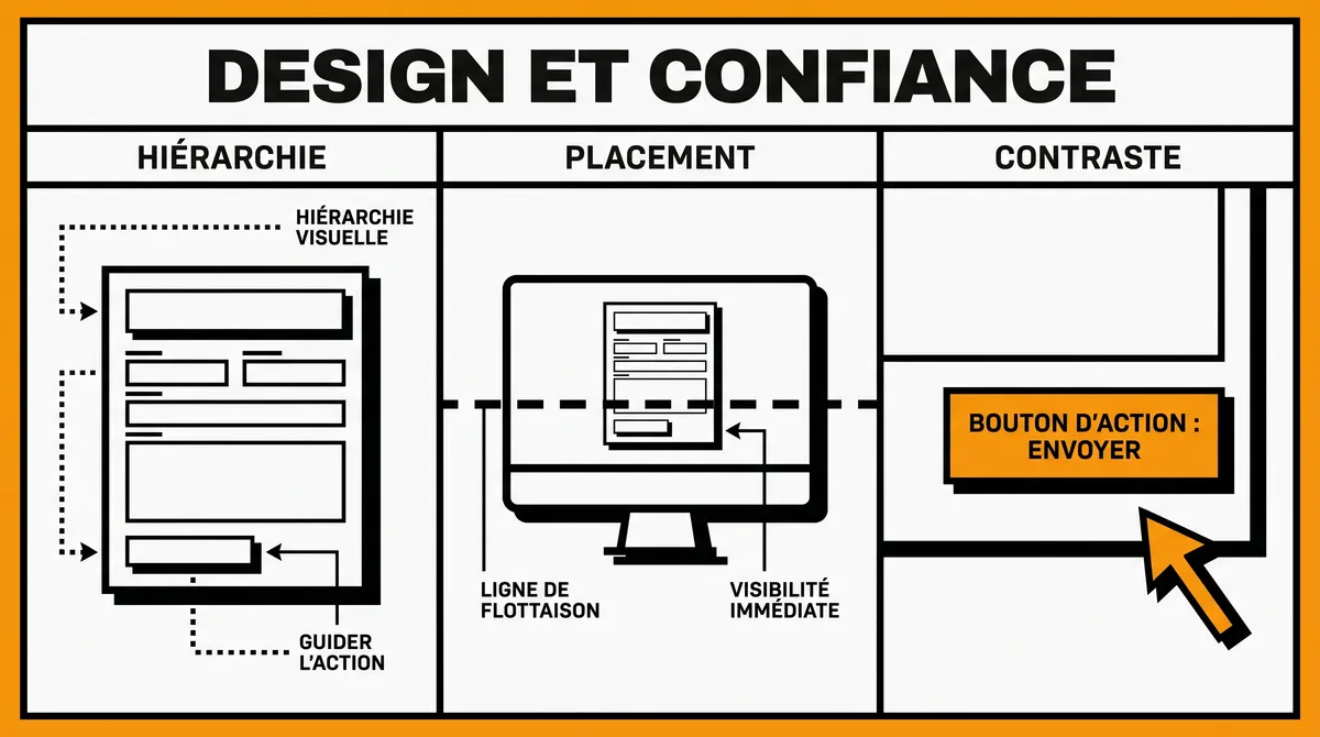 Infographie : Le design et la confiance