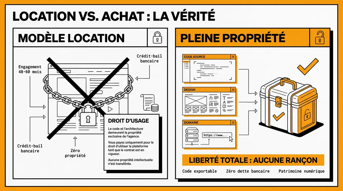 Infographie : Ce qu'on vous loue réellement