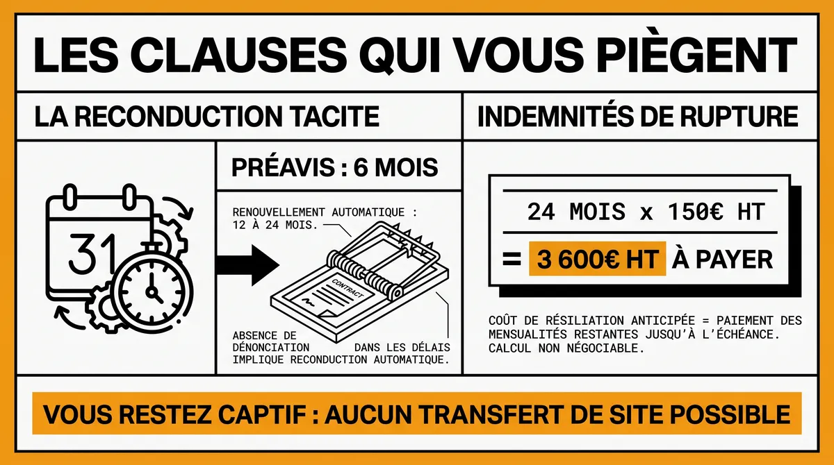 Infographie : Les clauses qui vous piègent