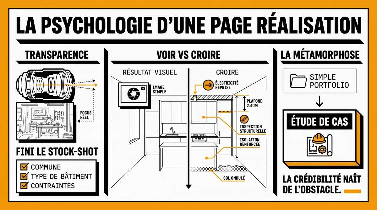Infographie : La psychologie derrière une page réalisation efficace